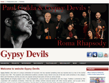 Tablet Screenshot of gypsydevils.com